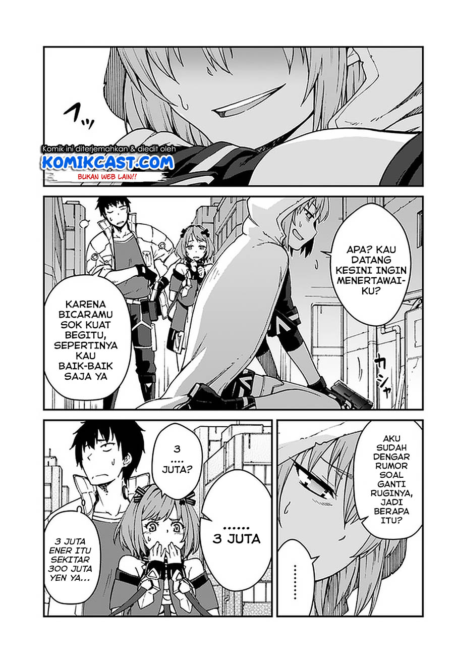 Mezametara Saikyou Soubi to Uchuusen-mochi datta no de Chapter 08.1 Bahasa Indonesia